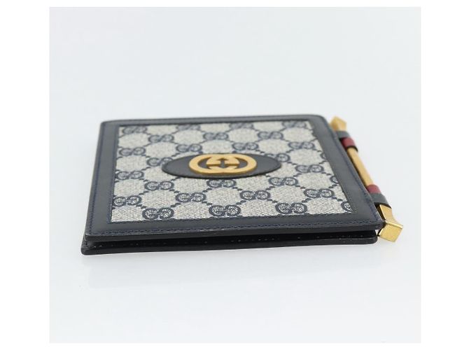 GUCCI GG Supreme Picture Frames PVC Navy Auth 181781 Navy blue - view 5