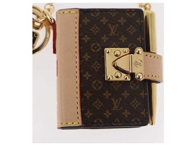 LOUIS VUITTON Monogram Couverture Carnepol Bag Charm M00992 LV Auth 167343SM Monogramma - vista 14