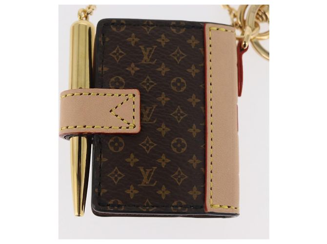 LOUIS VUITTON Monogram Couverture Carnepol Bag Charm M00992 LV Auth 167343SM Monogramma - vista 15