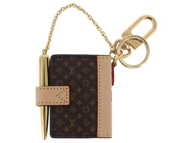 LOUIS VUITTON Monogram Couverture Carnepol Bag Charm M00992 LV Auth 167343SM Monogramma - vista 5
