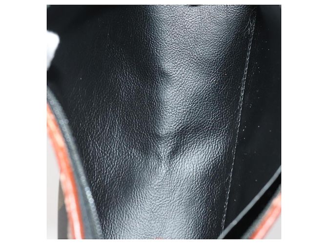 Pequin FENDI Gucci PRADA Borsa in Tela Pecan Canvas Nylon 5 Set Marrone Nero Verde Auth ti3938 - vista 12