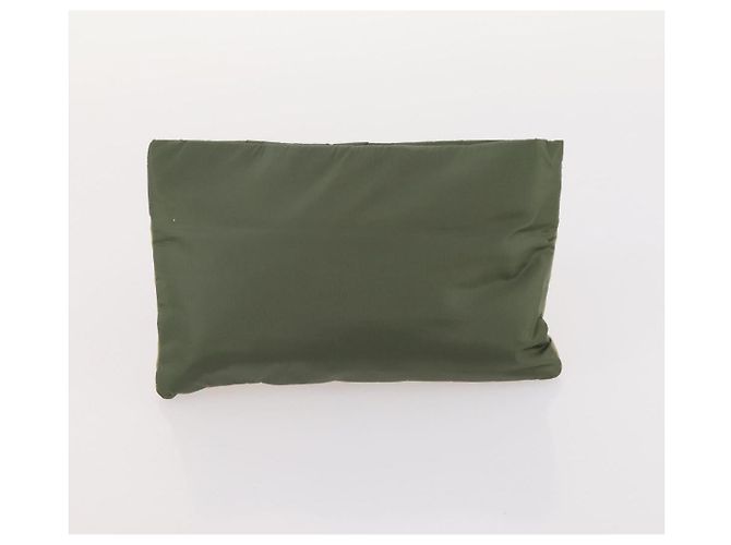 Pequin FENDI Gucci PRADA Borsa in Tela Pecan Canvas Nylon 5 Set Marrone Nero Verde Auth ti3938 - vista 24
