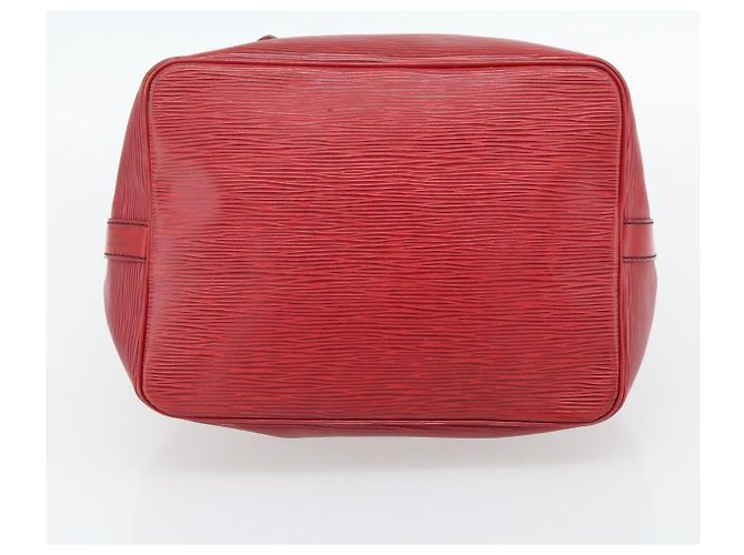 LOUIS VUITTON Epi Petit Noe Schultertasche Rot M44107 LV Auth 182826 - Ansicht 5