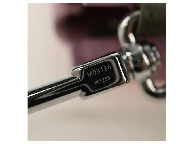 LOUIS VUITTON LV Mini Shopper Bag Charm in Pelle Rosa M03136 LV Auth 181449SM - vista 11