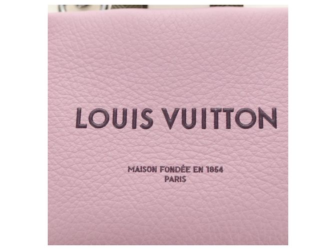 LOUIS VUITTON LV Mini Shopper Bag Charm in Pelle Rosa M03136 LV Auth 181449SM - vista 2