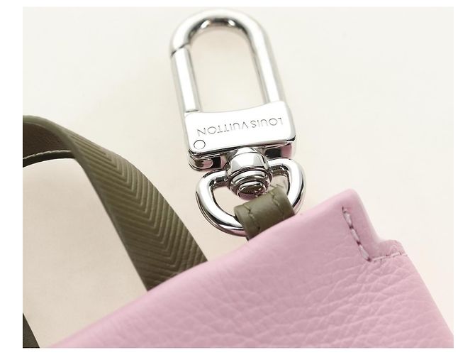 LOUIS VUITTON LV Mini Shopper Bag Charm in Pelle Rosa M03136 LV Auth 181449SM - vista 5