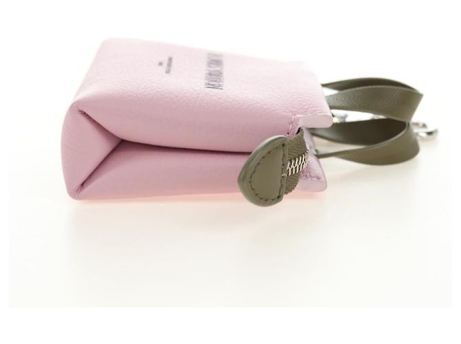 LOUIS VUITTON LV Mini Shopper Bag Charm in Pelle Rosa M03136 LV Auth 181449SM - vista 7