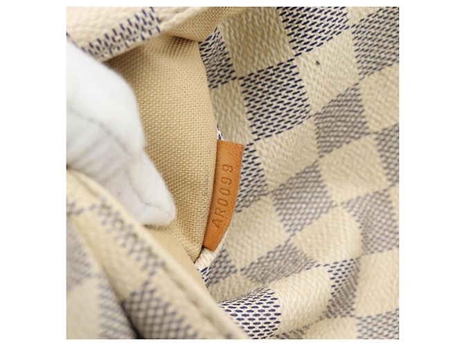 LOUIS VUITTON Borsa Tote Damier Azur Totally PM N41280 LV Auth BA13113 - vista 12