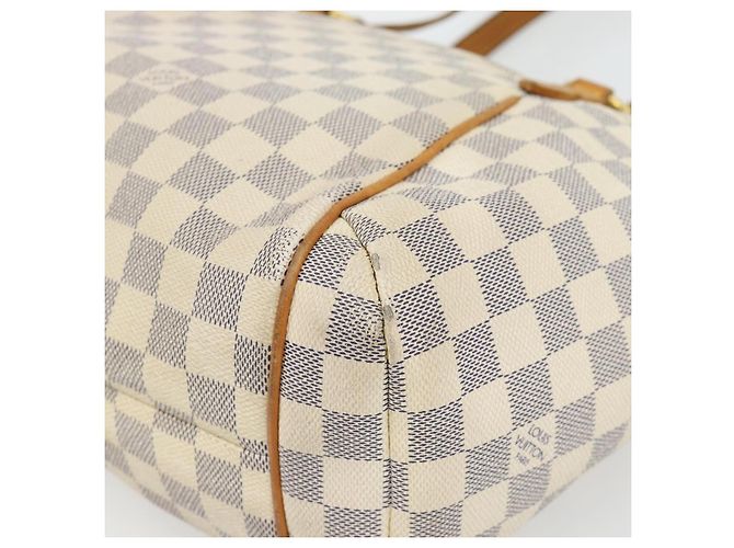 LOUIS VUITTON Borsa Tote Damier Azur Totally PM N41280 LV Auth BA13113 - vista 14