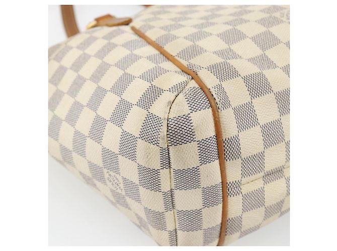 LOUIS VUITTON Borsa Tote Damier Azur Totally PM N41280 LV Auth BA13113 - vista 17