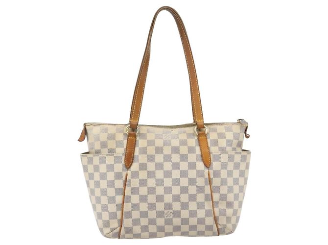 LOUIS VUITTON Borsa Tote Damier Azur Totally PM N41280 LV Auth BA13113 - vista 2