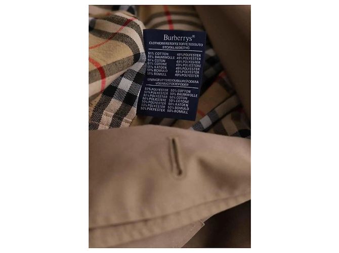 Burberry Gabardina beige - vista 6