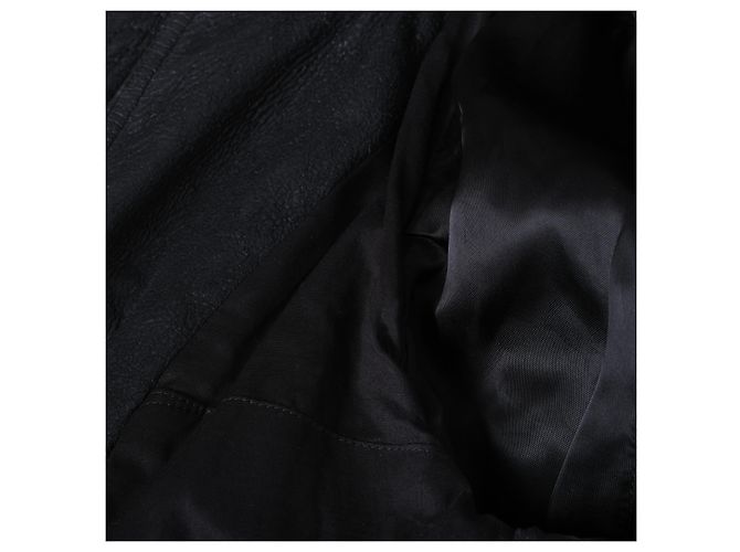 Jaqueta Rick Owens Porterville Metro Flight Preto - vista 5