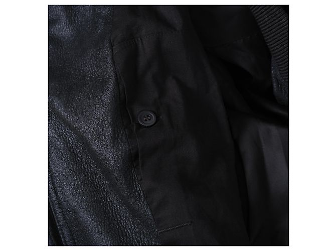 Jaqueta Rick Owens Porterville Metro Flight Preto - vista 6
