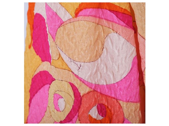 Túnica de seda estampada Emilio Pucci Multicolor - vista 6