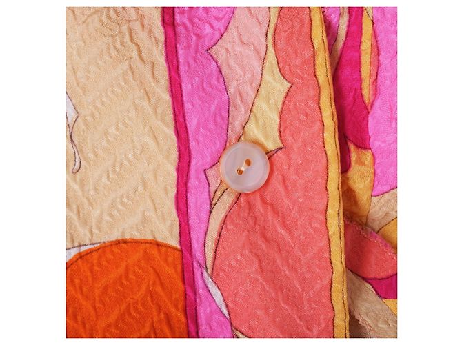 Túnica de seda estampada Emilio Pucci Multicolor - vista 7