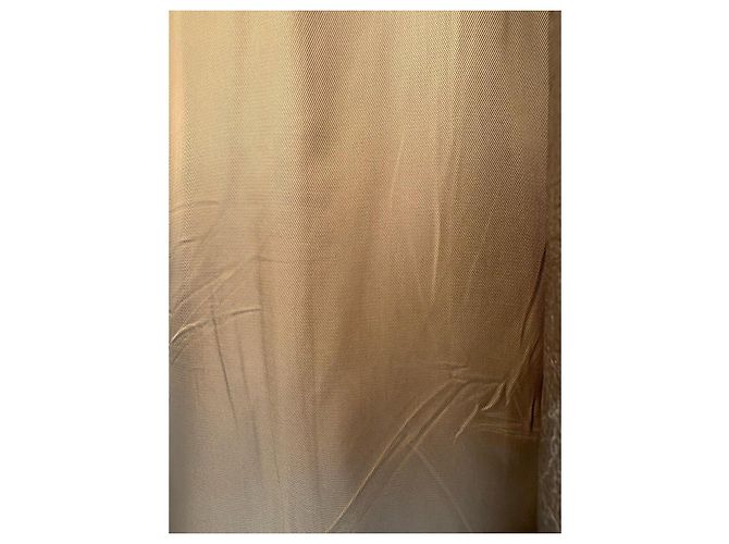Gianni Versace Silver Metallic Leather Gilet Silvery - view 6