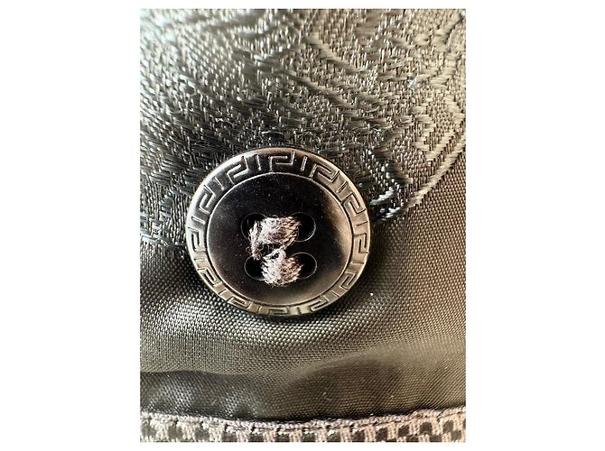Giacca Gianni Versace Couture Nera in Lana Nero - vista 11