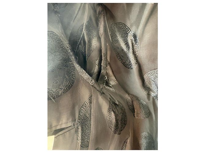Giacca Gianni Versace Couture Nera in Lana Nero - vista 14