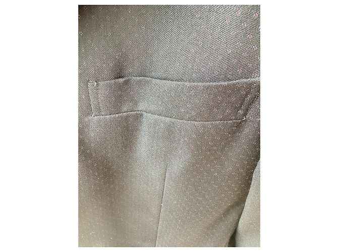 Giacca Gianni Versace Couture Nera in Lana Nero - vista 6