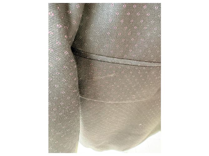Giacca Gianni Versace Couture Nera in Lana Nero - vista 7