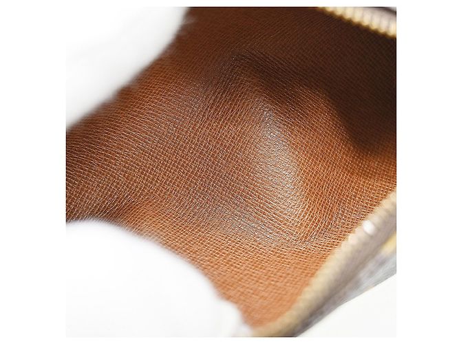 Louis Vuitton Papillon Pochette Monogram Canvas Mini Marrone - vista 3