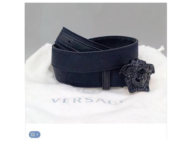 Cintura Versace Medusa Nera Nero - vista 2