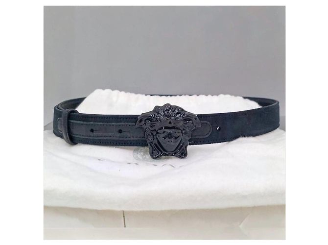 Cintura Versace Medusa Nera Nero - vista 3