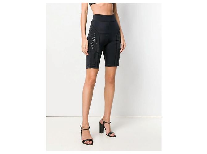Set Sport Fendi con Top e Biker Shorts Nero - vista 7