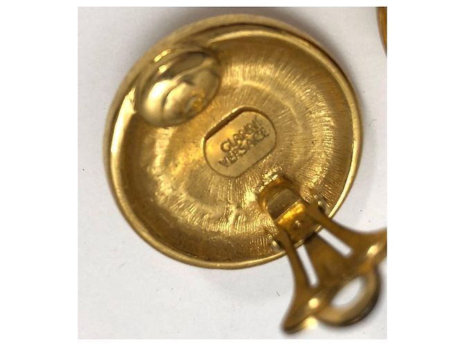Versace Pendientes de clip redondos Medusa Dorado - vista 2