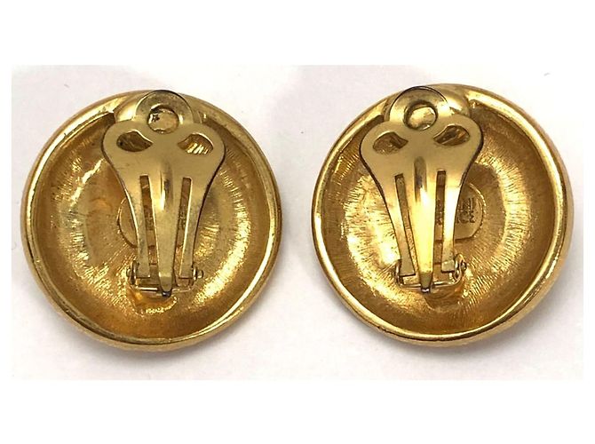 Versace Pendientes de clip redondos Medusa Dorado - vista 7