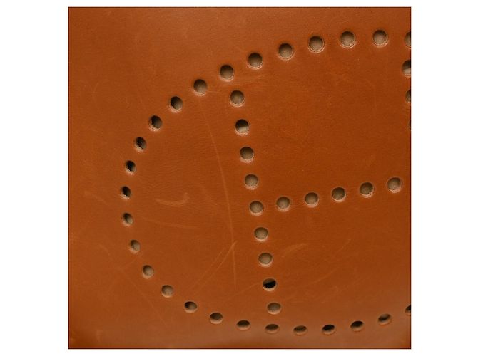Hermès Borsa Hermes Evelyne Gen III Clemence PM Marrone - vista 2