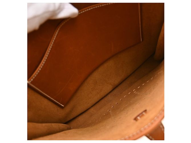 Hermès Borsa Hermes Evelyne Gen III Clemence PM Marrone - vista 7