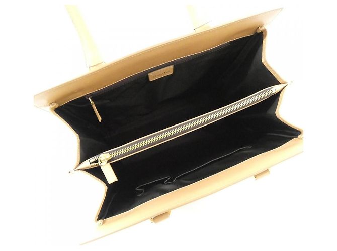 Christian Dior Handtasche aus braunem Canvas - Ansicht 8