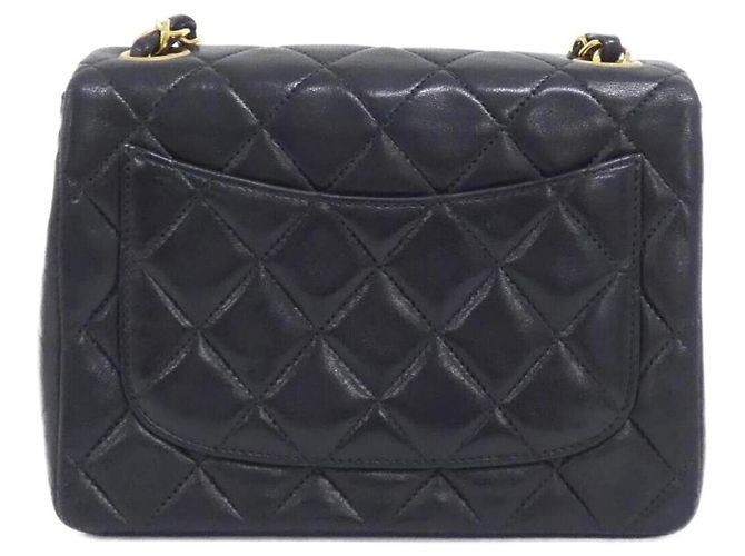 Borsa a tracolla Chanel 1115 in pelle nera Nero - vista 2