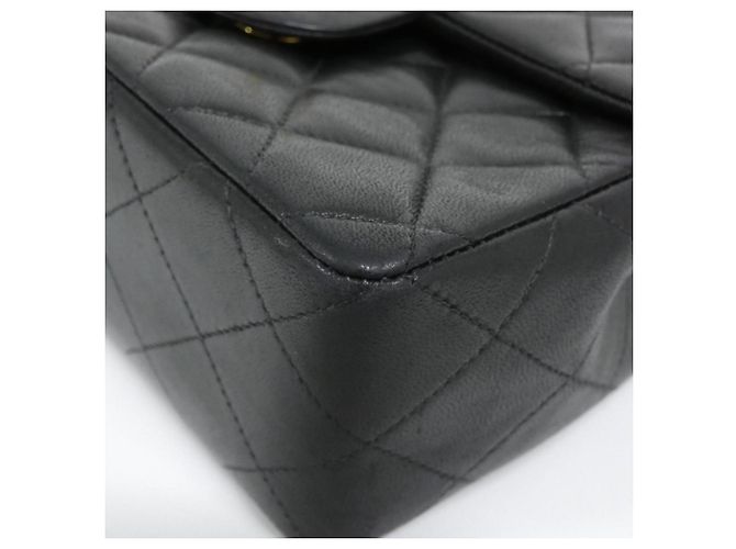 Borsa a tracolla Chanel 1115 in pelle nera Nero - vista 3