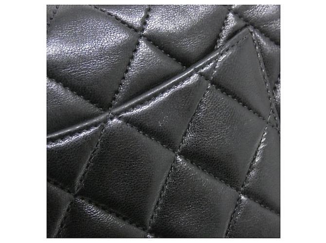 Borsa a tracolla Chanel 1115 in pelle nera Nero - vista 6