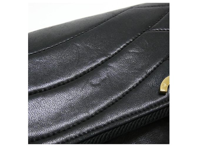 Borsa a tracolla Chanel in pelle nera Nero - vista 5