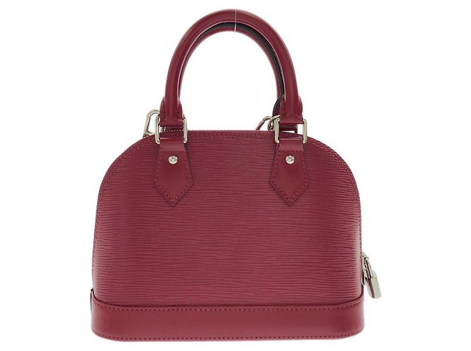 Borsa Louis Vuitton Epi Alma BB Rosa - vista 2