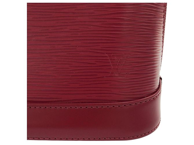Borsa Louis Vuitton Epi Alma BB Rosa - vista 5