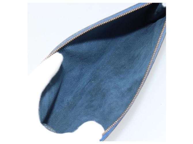Louis Vuitton Pochette Accessoires Epi Leather Blu - vista 5