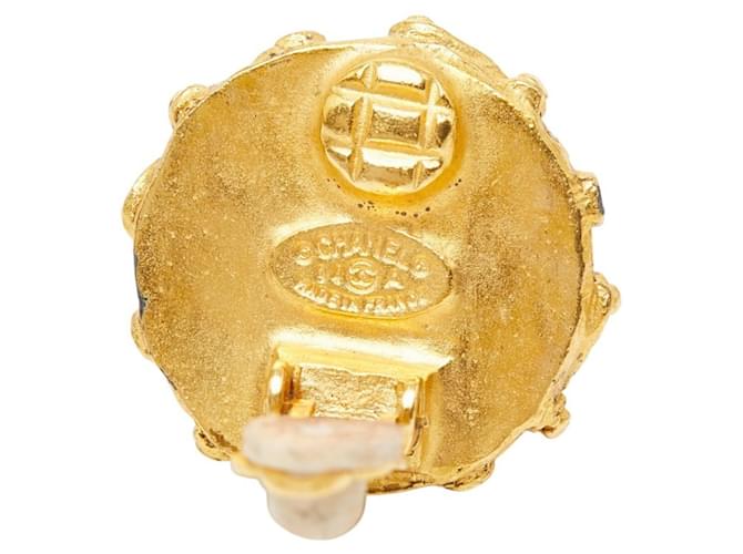 Orecchini a clip Chanel Coco Mark D'oro - vista 4