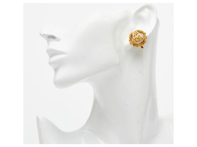 Orecchini a clip Chanel Coco Mark D'oro - vista 6