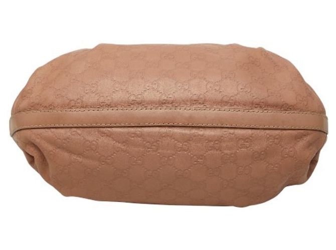Borsa Tote Gucci Guccissima Scarlet Rosa - vista 3