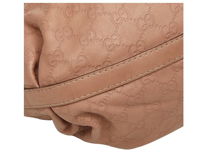 Borsa Tote Gucci Guccissima Scarlet Rosa - vista 5