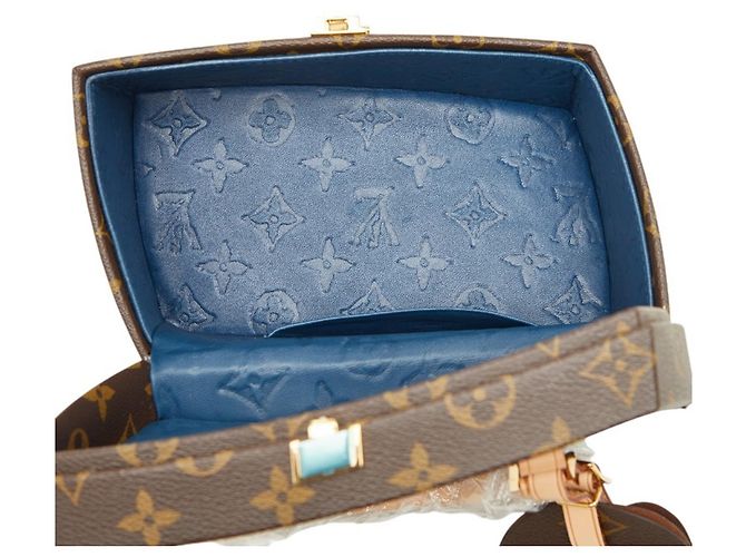 Borsa a Spalla Louis Vuitton Twisted Box Marrone - vista 12