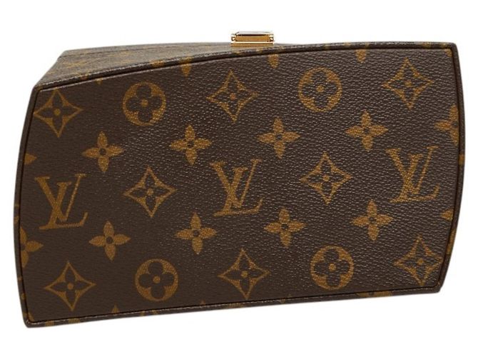 Borsa a Spalla Louis Vuitton Twisted Box Marrone - vista 3
