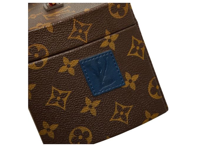 Borsa a Spalla Louis Vuitton Twisted Box Marrone - vista 8
