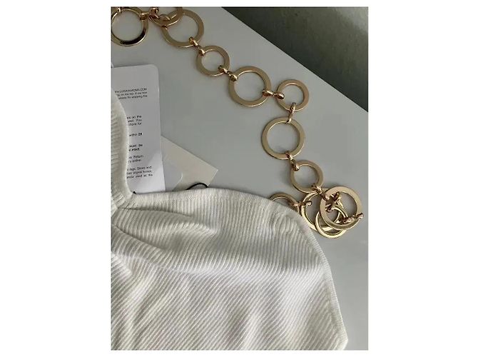 Autre Marque Musier Paris Top Halter Blanco de Canalé - vista 10
