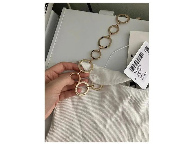 Autre Marque Musier Paris Top Halter Blanco de Canalé - vista 7